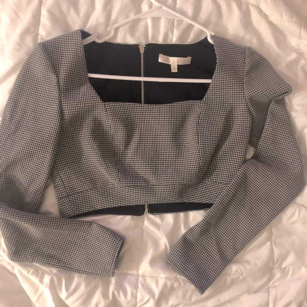 Long Sleeve Crop Top